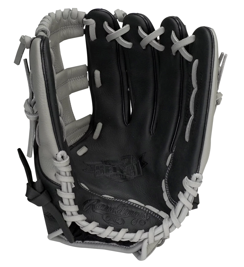 12.5 In. Black and Gray Baseball Gloves and Mitts M9384