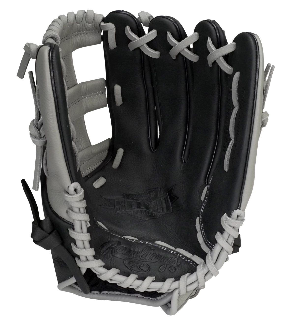 12.5 In. Black and Gray Baseball Gloves and Mitts M9384