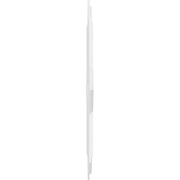 28 inchod x 5 inchid x 15 1/2 inchc x 1 inchp PVC Ceiling Medallion S634
