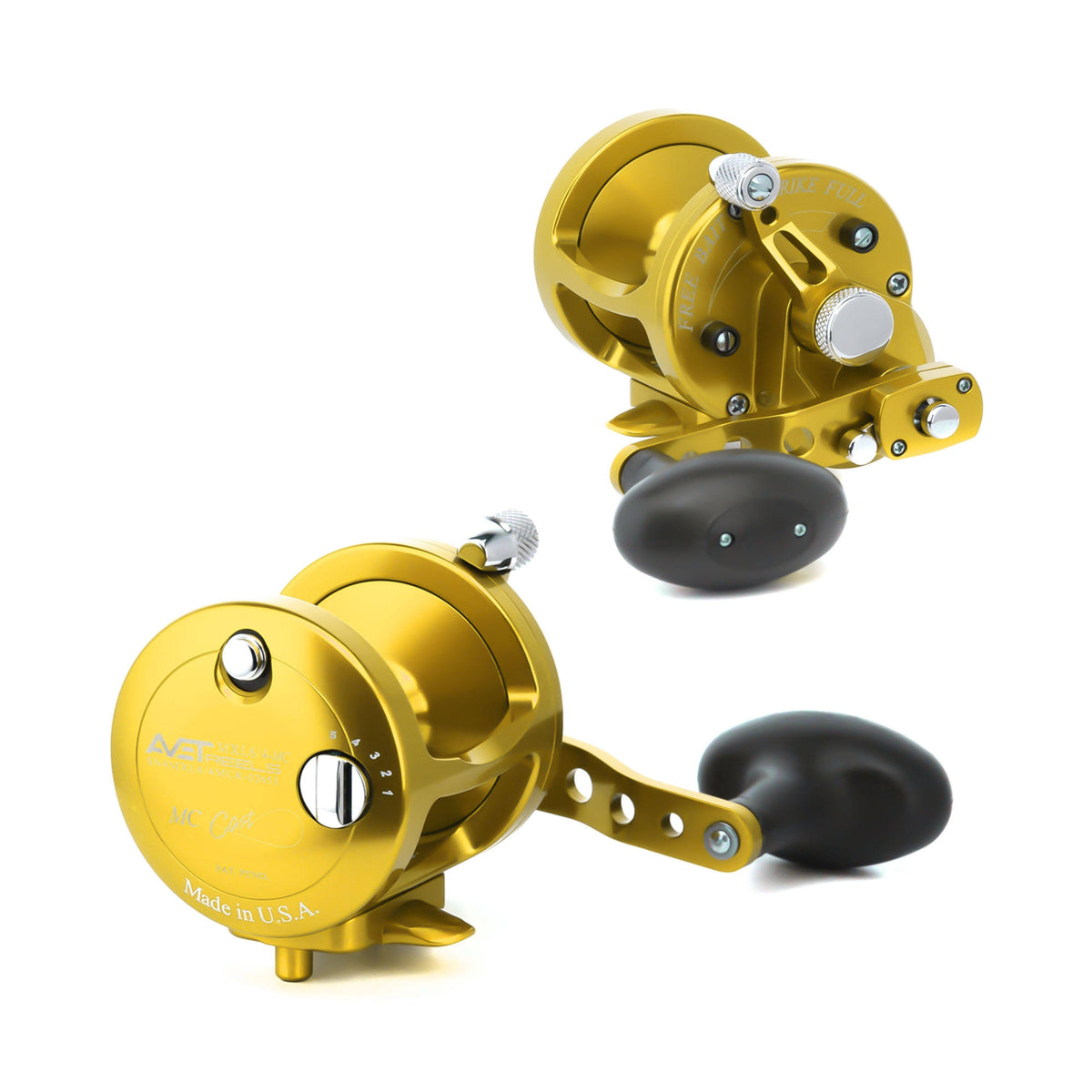 Silver Left-Hand Lever Drag Casting Reel P5710