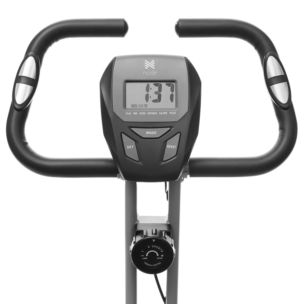 Folding Upright Stationary Exercise Bike with Magnetic Resistance L520