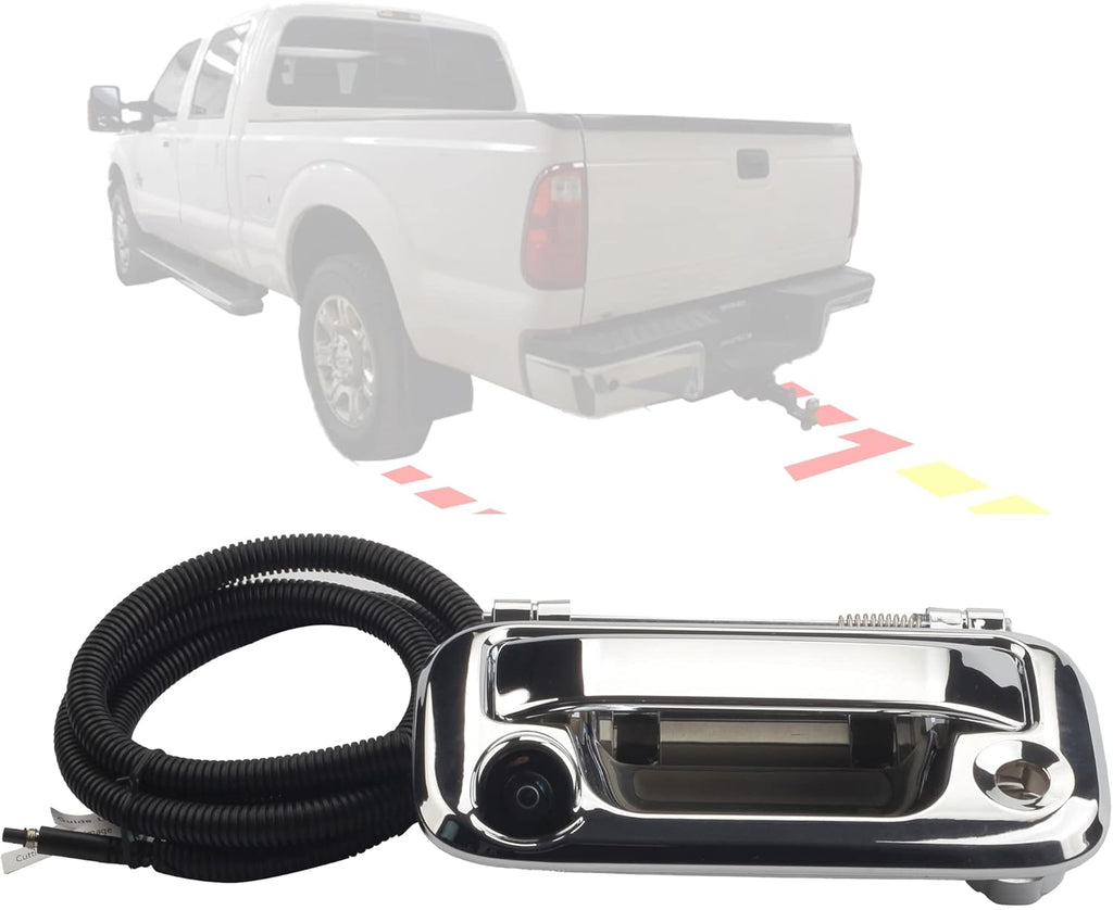 Tailgate Handle with Backup Camera Chrome Pack of 2 W248978