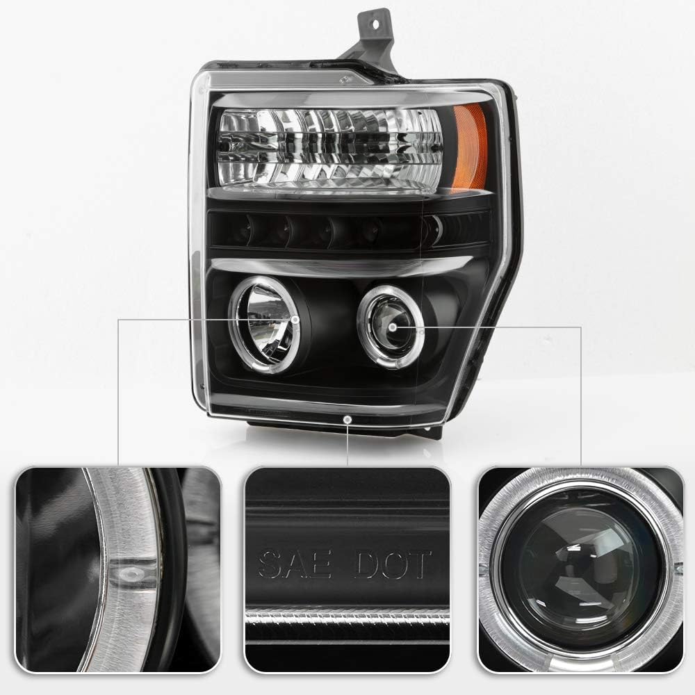 Black Projector Headlights G31044