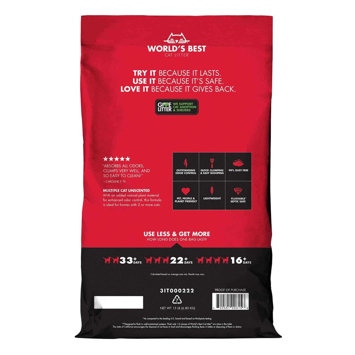 Clumping Cat Litter L526089