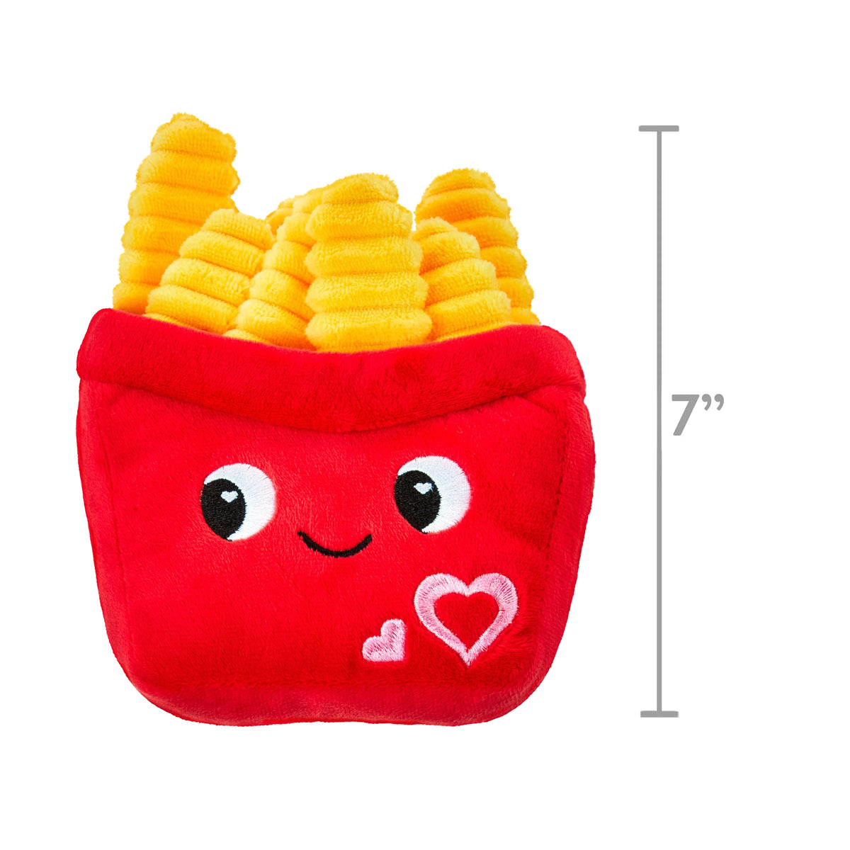 6 Red French Fries Plush D171