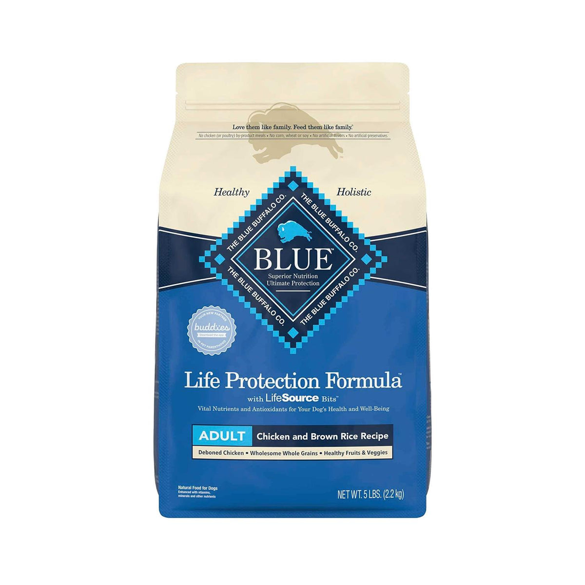 Adult Dry Dog Food Chicken and Brown Rice K338