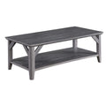Gray Wood Coffee Table N466366