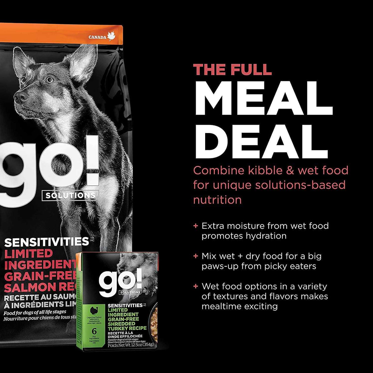 Grain Free Salmon Recipe Dry Dog Food B457787