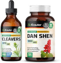 Cleavers Tincture 4 Fl. Oz. & Dan Shen 100 Capsules L503