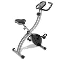 Folding Upright Stationary Exercise Bike with Magnetic Resistance L520