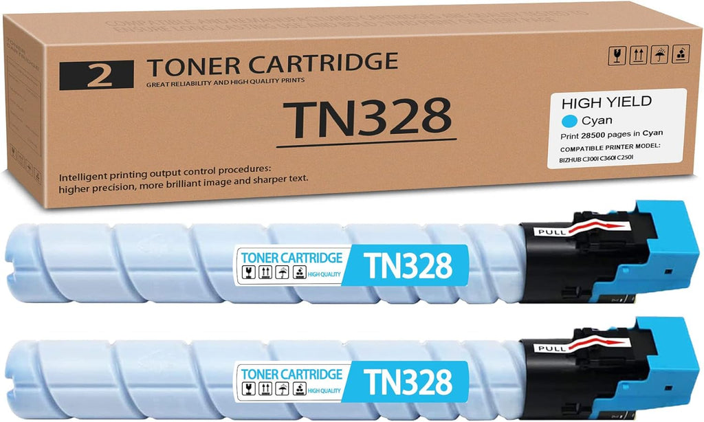 Cyan 2-Pack Toner Cartridge S647348