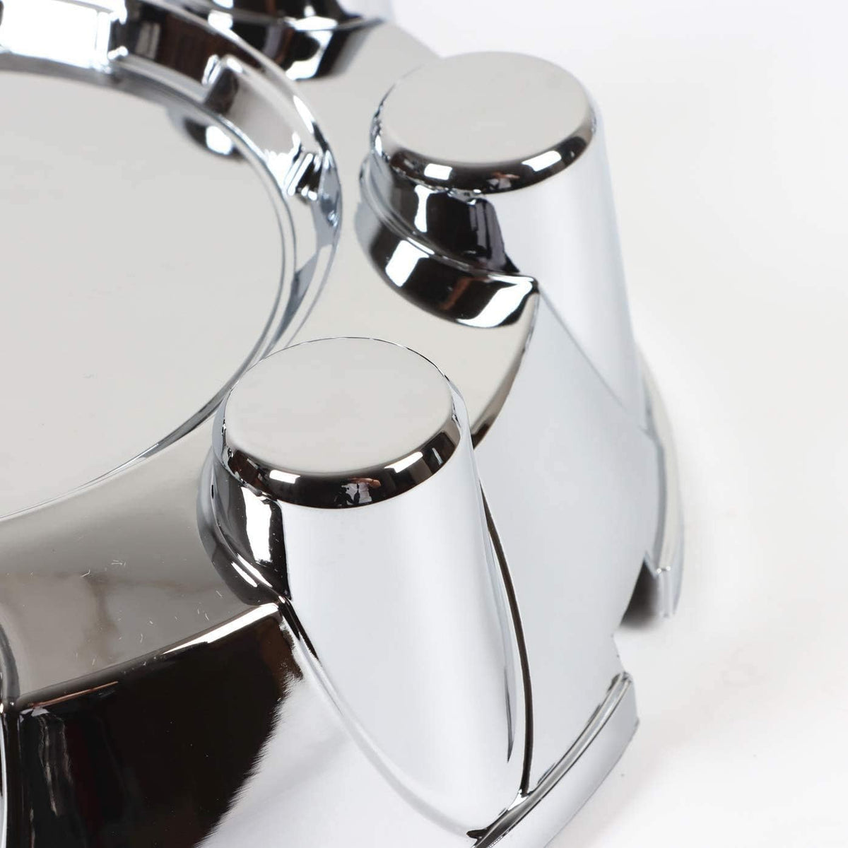 Chrome 8 Lug Wheel Center Hub Caps W667