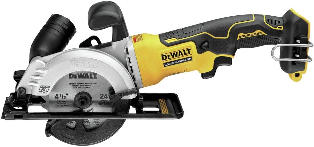 20V MAX Brushless 4-1/2 in. Circular Saw with 4 Ah Battery W339