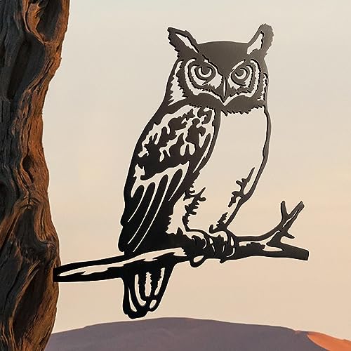 Metal Bird Cardinal Garden Decor U35873