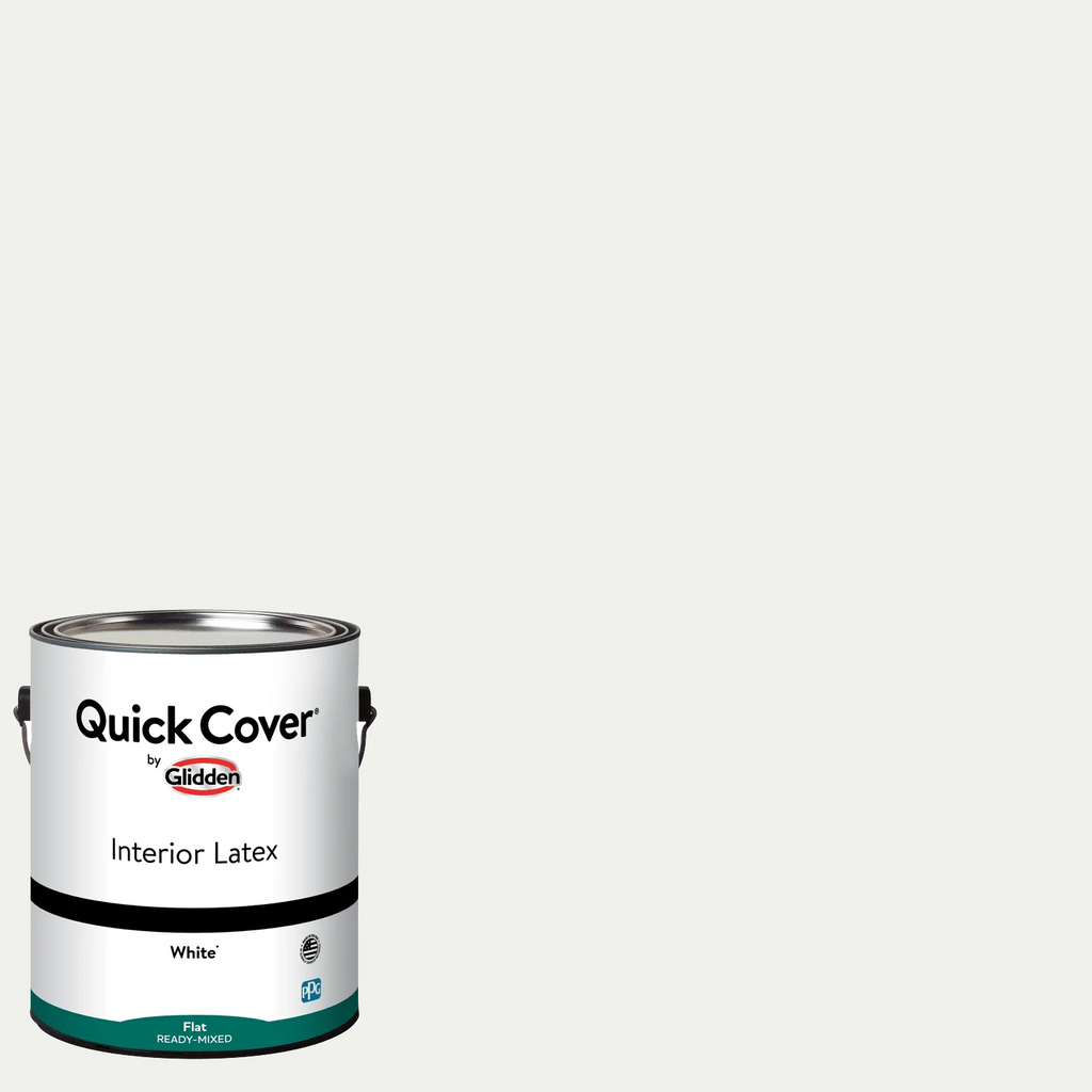 White Flat Interior Latex Paint 1 Gallon M97540