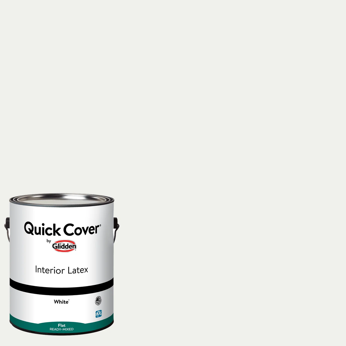 White Flat Interior Latex Paint 1 Gallon M97540