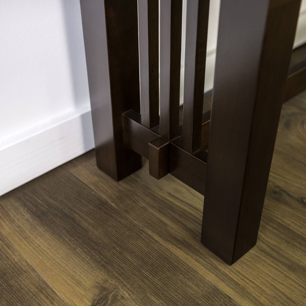 Cappuccino Wood Dining Bench Y76224