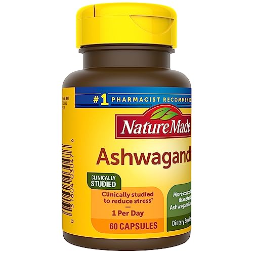 Ashwagandha Capsules 125mg, 60 Capsules (Pack of 2) I2135