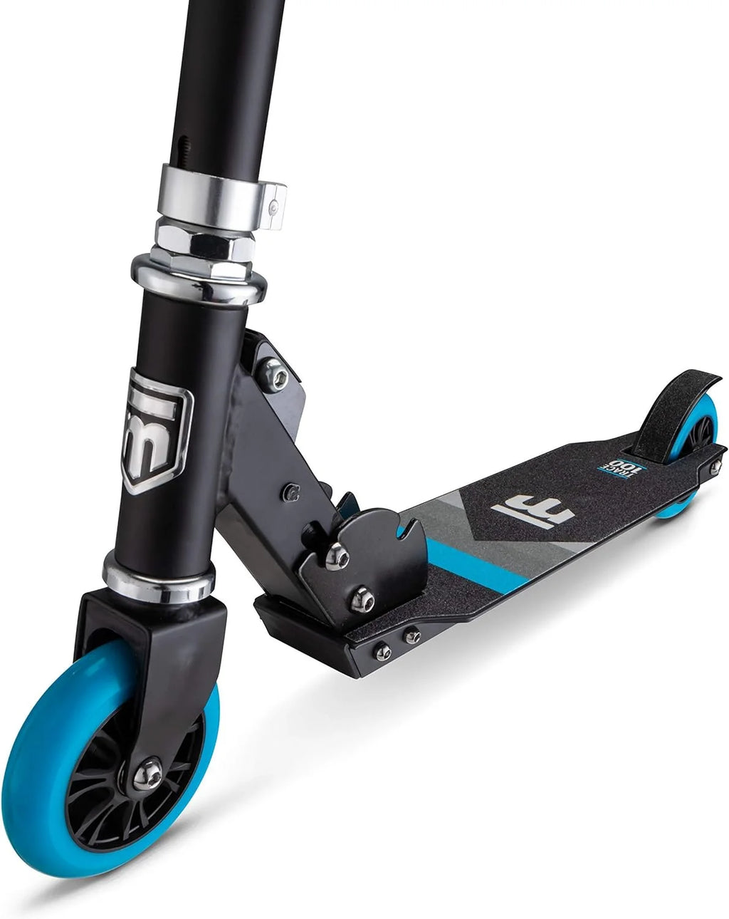 Black/Blue Youth Folding Kick Scooter P226243