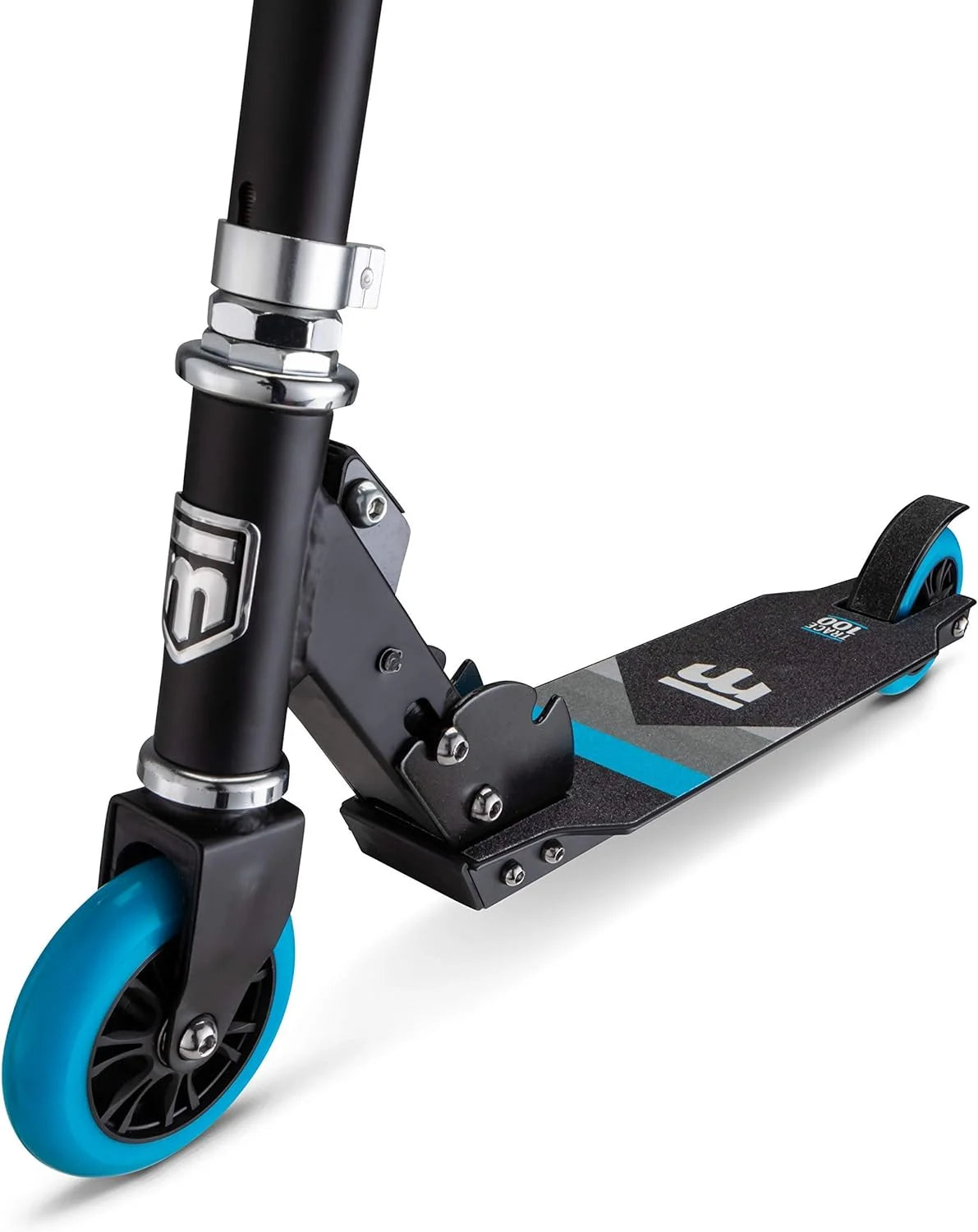 Black/Blue Youth Folding Kick Scooter P226243