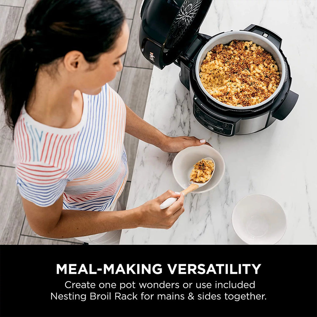 Silver 9 in 1 Pressure Cooker and Air Fryer F235