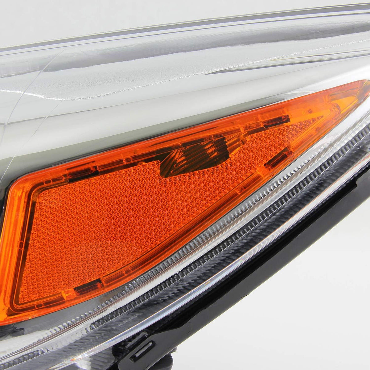 Chrome Bezel Halogen Headlight Driver Left Side V496127