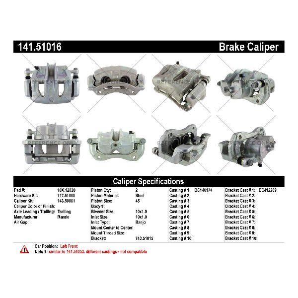 Disc Brake Caliper V8420