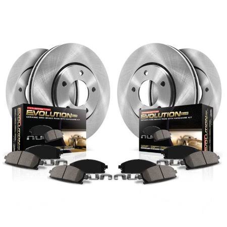 Front and Rear Brake Pad and Rotor Kit P209