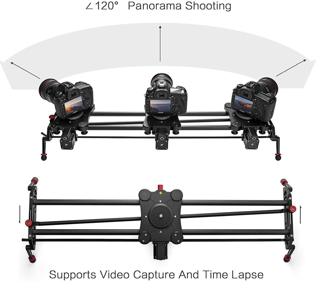 31 80cm Camera Slider Track Dolly Rail System A1392