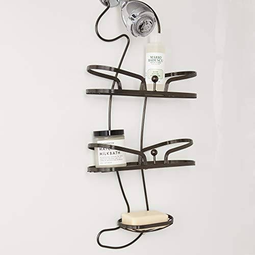 Onyx Swan Black Shelf Organizer Rack A4964