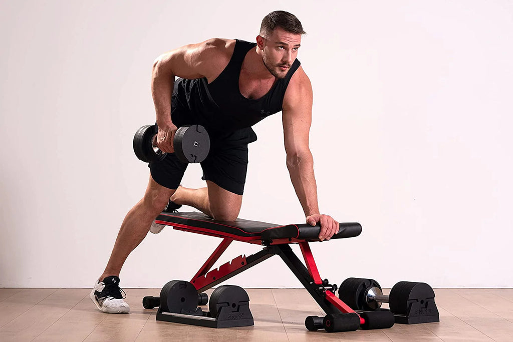 80 lbs Adjustable Dumbbell Set of 2 Cast Iron O630509
