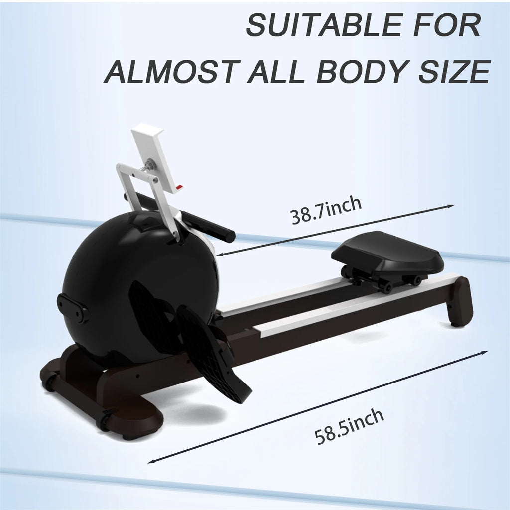 Magnetic Rowing Machine with 32 Levels Resistance, LCD Display T98843