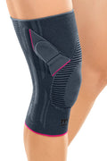 Black Pink Left Knee Support K6327