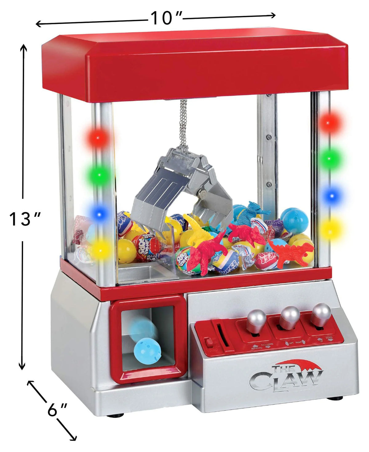 Claw Machine Arcade Game Candy Grabber Prize Dispenser Toy V870601