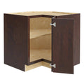 36x34.5x24 in. Plywood Shaker Base Corner Kitchen Cabinet U60031