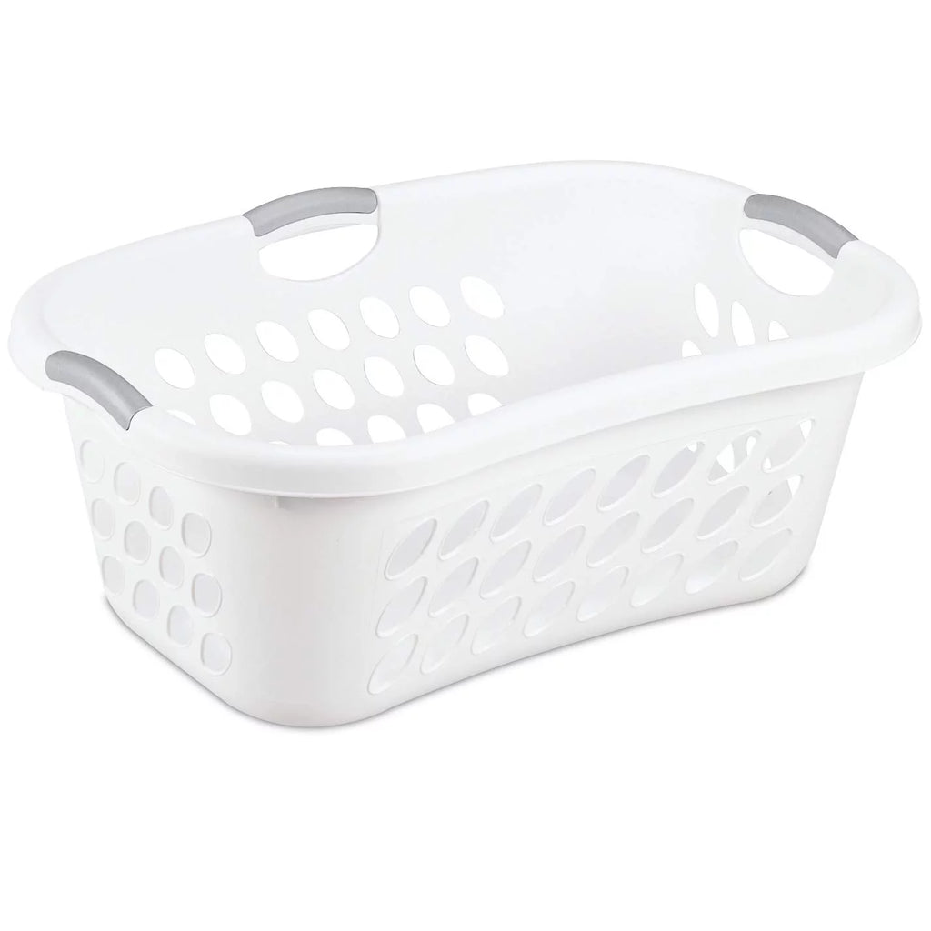 1.25 Bushel Plastic Laundry Basket Bin 6 Pack P71812
