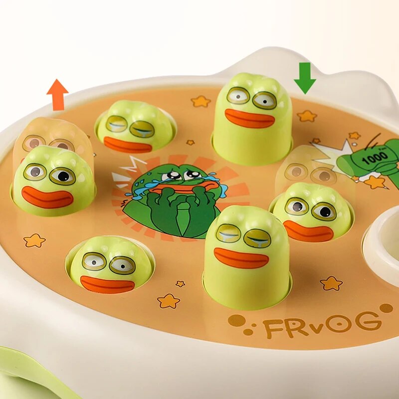 Frog Whack a Mole Game Montessori Educational Puzzle Toys E300