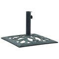 Green 26.5 lbs Cast Iron Umbrella Base R11748