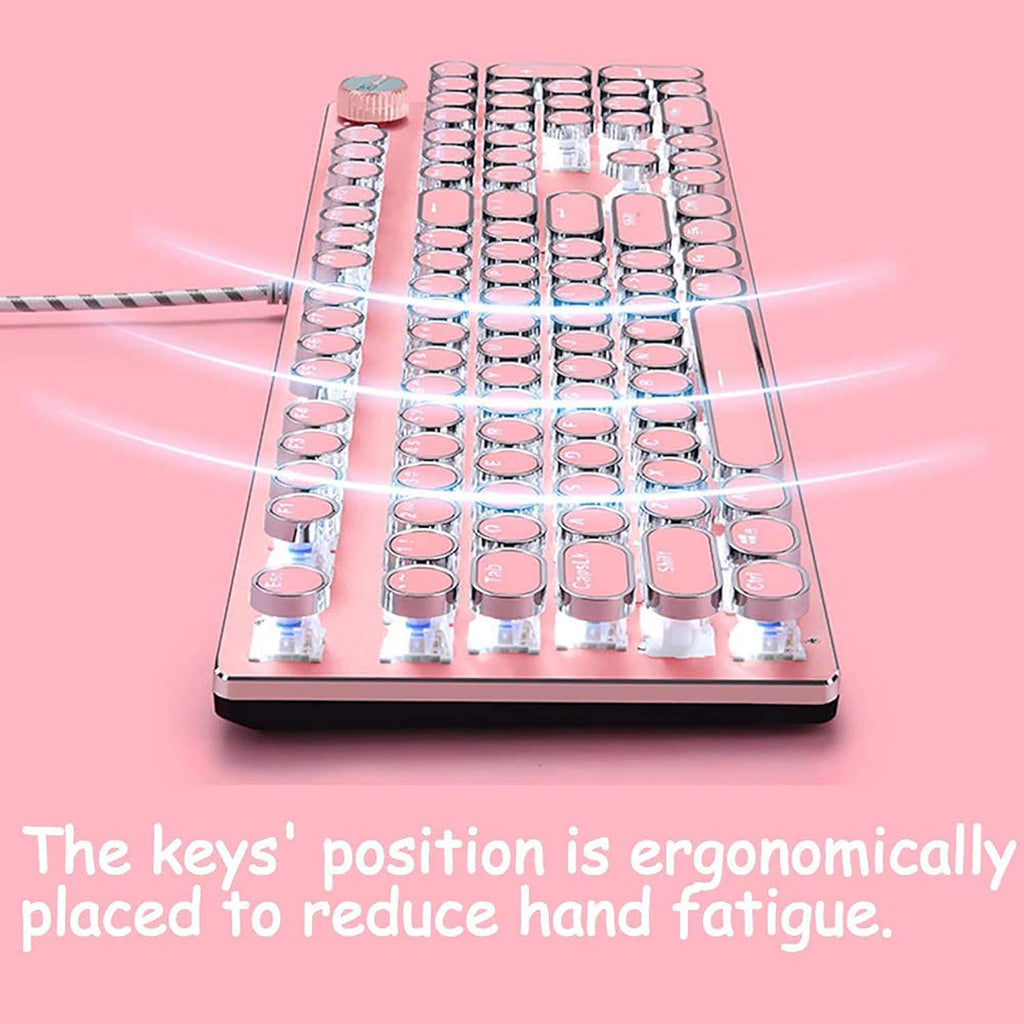Pink Mechanical Keyboard S43079