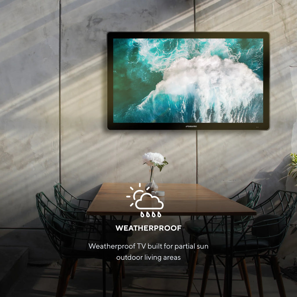 43 Outdoor Partial Shade 4K UHD LED TV with Waterproof Remote I741761