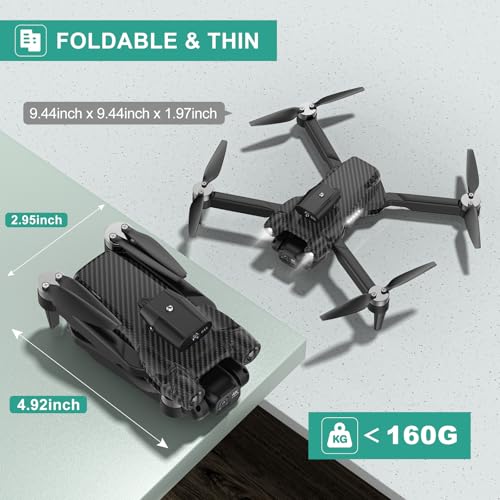 Mini Drone with 2 Batteries and Carrying Case O936