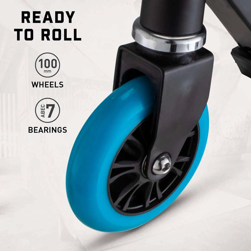 Black/Blue Youth Folding Kick Scooter P226243