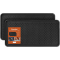 Set of 2 Black Heavy Duty Boot Trays D109
