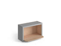 30-in W x 18-in H x 12-in D Gray Birch Door Wall Cabinet D84637