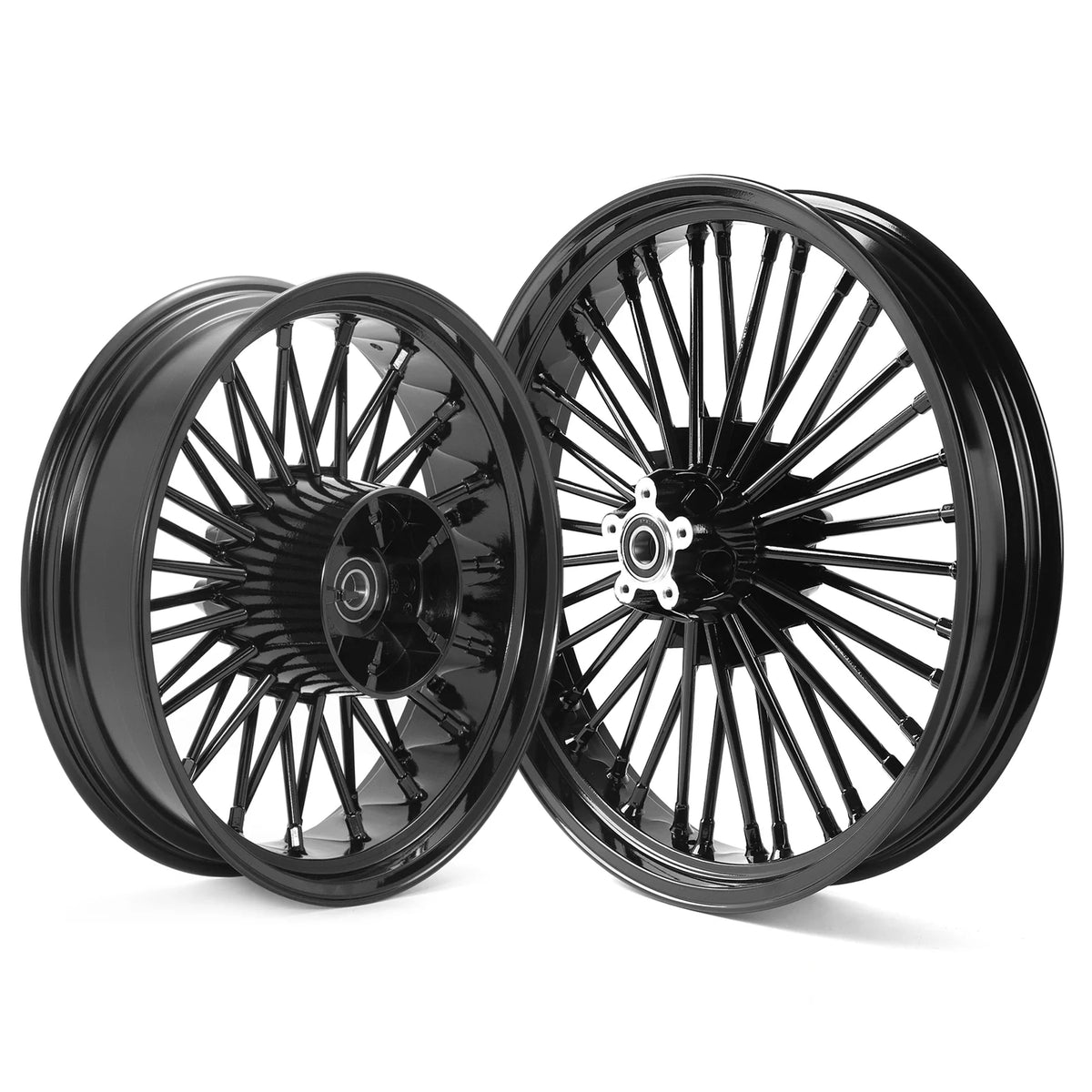 21X3.5 18X5.5 Fat Spoke Wheels for Harley Touring Electra Glide Ultra 2009-2021 K4593