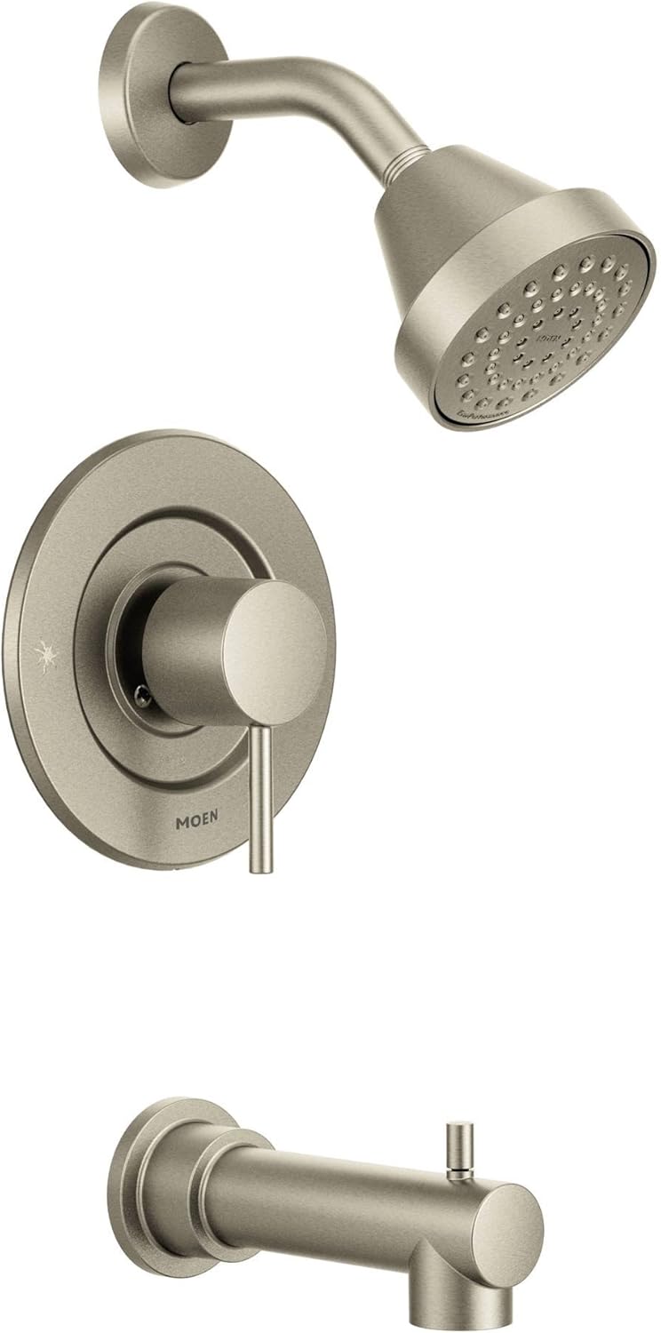 Brushed Nickel Tub and Shower Trim Kit C4868