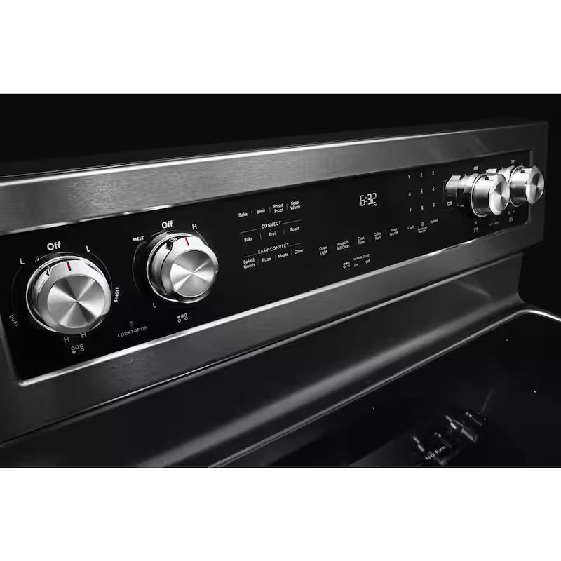 6.4 cu. ft. Electric Range with Self-Cleaning Convection Oven in Stainless Steel N67669