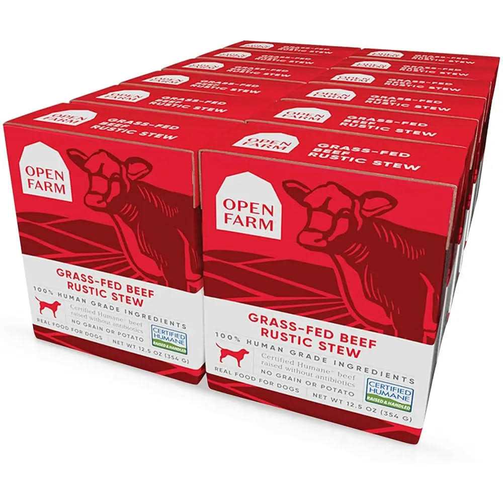 Wild-Caught Salmon Rustic Stew Dog Food V34762