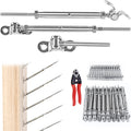 32Set Cable Railing Kit 1/8 T316 Stainless Steel X6193
