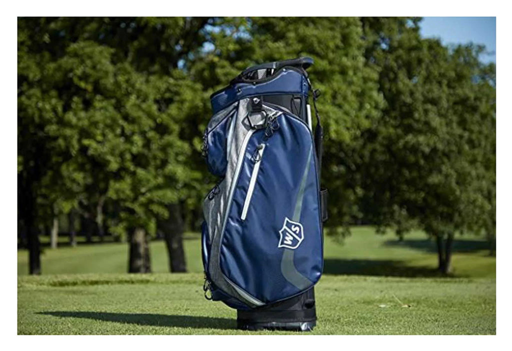 Lightweight Cart Bag 14-way Top Navy Grey S9125